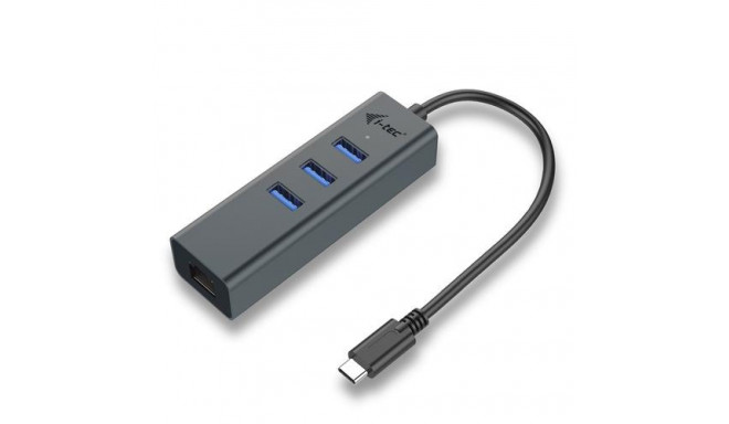i-tec Metal USB-C HUB 3 Port + Gigabit Ethernet Adapter