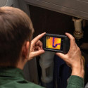 FLIR C3-X​ thermal imaging camera Vanadium Oxide Uncooled Focal Plane Arrays Black 1800 mAh 128 x 96