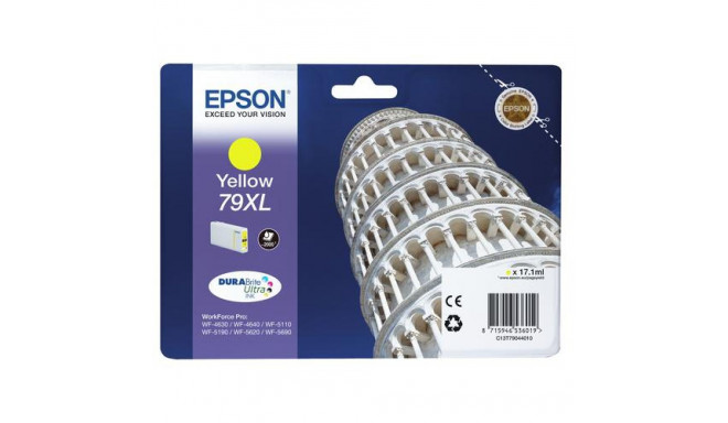 Epson Tower of Pisa Singlepack Yellow 79XL DURABrite Ultra Ink