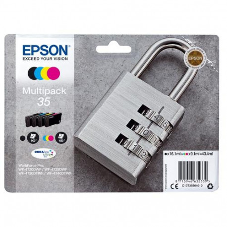 Epson Padlock 35 DURABrite Ultra Multipack 4-colours Ink