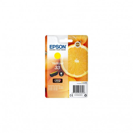Epson Oranges Singlepack Yellow 33 Claria Premium Ink