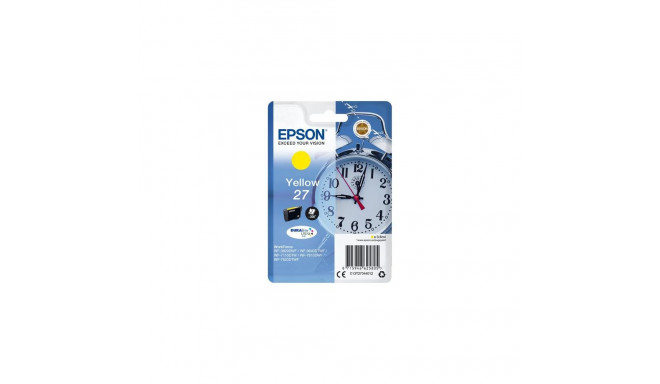 Epson Alarm clock Singlepack Yellow 27 DURABrite Ultra Ink