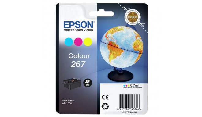 Epson Globe Singlepack Colour 267 ink cartridge