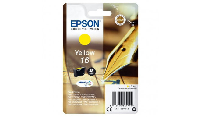 Epson Pen and crossword Singlepack Yellow 16 DURABrite Ultra Ink