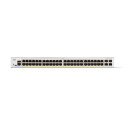 Cisco Catalyst 1200-48P-4G Smart Switch, 48 Port GE, PoE, 4x1GE SFP, Limited Lifetime Protection (C1