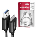 Axagon BUMM3-AM10AB USB cable USB 3.2 Gen 1 (3.1 Gen 1) 1 m Micro-USB B USB A Black