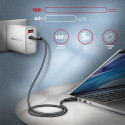 Axagon BUCM432-CM10AB USB cable USB4 Gen 3x2 1 m USB C Black