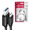 Axagon BUCM3-AM10AB USB cable USB 3.2 Gen 1 (3.1 Gen 1) 1 m USB C USB A Black Axagon BUCM3-AM10AB USB cable USB 3.2 Gen 1 (3.1 Gen 1) 1 m USB C USB A Black