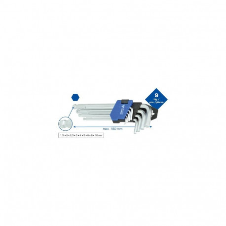 Brilliant Tools BT045009 hex key 9 pc(s)