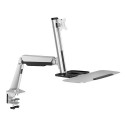 LogiLink BP0040 monitor mount / stand 81.3 cm (32&quot;) Desk Aluminium