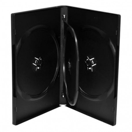 MediaRange BOX35-3 optical disc case DVD case 3 discs Black