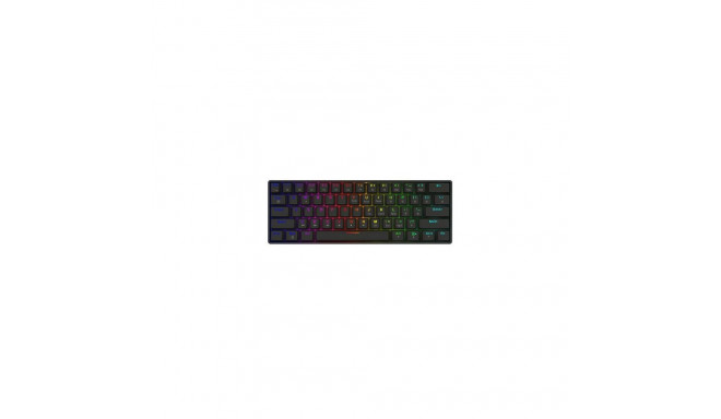 Savio BLACKOUT X2 PEACH keyboard Gaming USB QWERTY US International Black