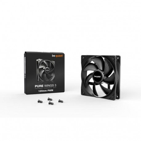 be quiet! Pure Wings 3 120mm PWM Computer case Fan 12 cm Black 1 pc(s)
