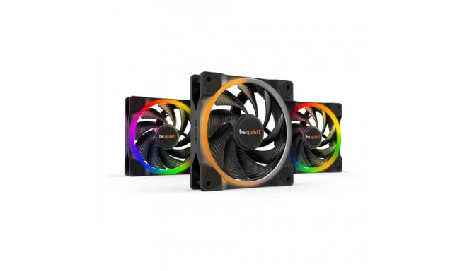 be quiet! Light Wings 120mm ARGB PWM High Speed Fan Black 3 Pack
