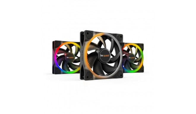be quiet! Lüfter LIGHT WINGS 120mm 3er Set Gehäuselüfter ARGB Beleuchtung