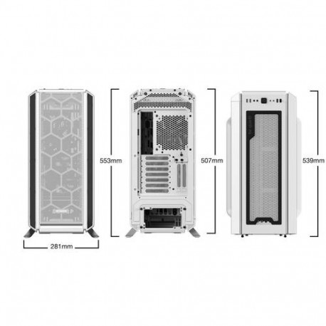 be quiet! Silent Base 802 White Midi Tower