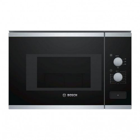 Bosch BFL520MS0 microwave Built-in Combination microwave 20 L 800 W Black, Stainless steel