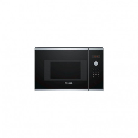 Bosch Serie 4 BFL523MS0 microwave Black, Stainless steel Solo microwave Built-in 20 L 800 W
