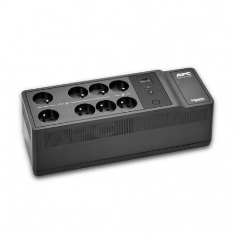 APC Back-UPS, 500VA/300W Floor/Wall Mount, 230V, 8x French/Belgian outlets, USB Type A Port, User Re