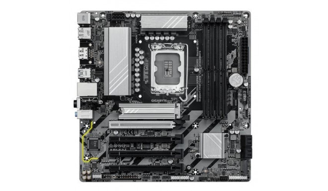 GIGABYTE B860M DS3H WIFI6E Motherboard - Intel Core Ultra Series CPUs, 5+1+2+1 Phases VRM, up to 906