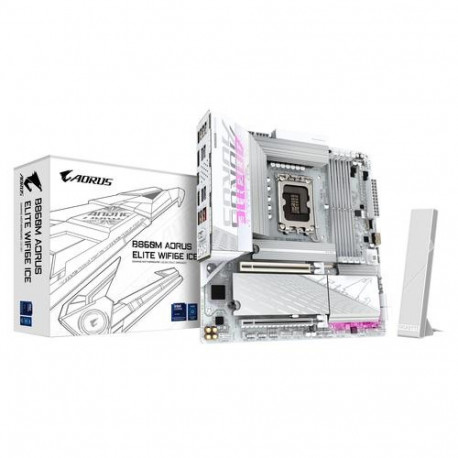 GIGABYTE B860M AORUS ELITE WF6E ICE Motherboard