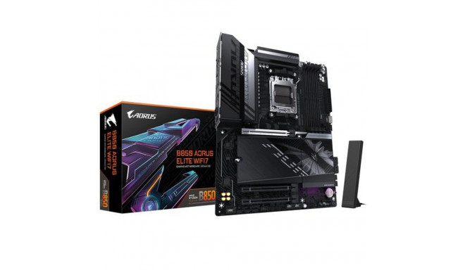GIGABYTE B850 AORUS ELITE WIFI7 Motherboard - AMD Ryzen 9000 Series CPUs, 14+2+2 Phases Digital VRM,