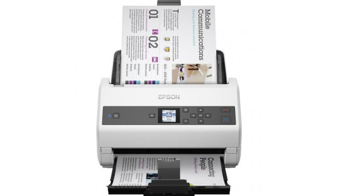 Epson WorkForce DS-870 Sheet-fed scanner 600 x 600 DPI A4 Grey, White