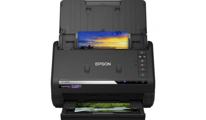 Epson FastFoto FF-680W Sheet-fed scanner 600 x 600 DPI A4 Black