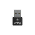 MSI AX1800 Nano WiFi USB Adapter interface cards/adapter USB 2.0