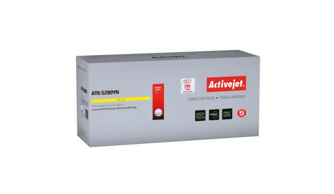 Activejet ATK-5280YN toner (replacement for Kyocera TK-5280Y; Supreme; 11000 pages; yellow)