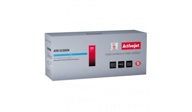Activejet ATK-5150CN toner (replacement for Kyocera TK-5150C; Supreme; 10000 pages; cyan)