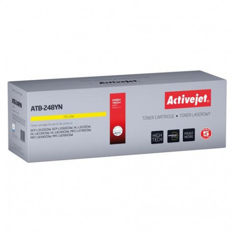 Activejet ATB-248YN Toner for Brother printers; Replacement Brother TN248Y; Supreme; 1000 pages; yel