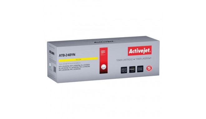 Activejet ATB-248YN Toner for Brother printers; Replacement Brother TN248Y; Supreme; 1000 pages; yel