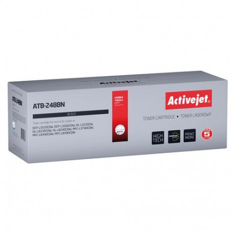 Activejet ATB-248BN toner for Brother printers (replacement Brother TN248BK; Supreme; 1000 pages; bl