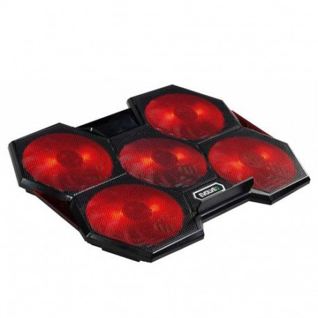 Evolveo Ania 14 notebook cooling pad 43.9 cm (17.3") 1400 RPM Black