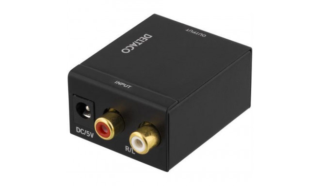 Deltaco AN-DG audio cable Black