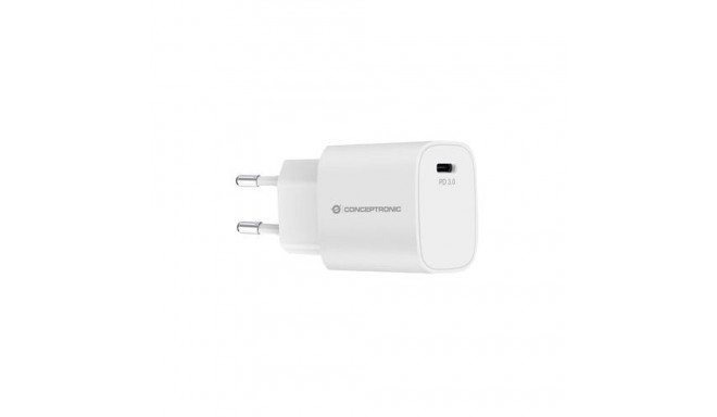 Conceptronic 1-Port 20W USB-C PD Charger