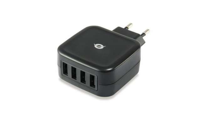 Conceptronic ALTHEA04B mobile device charger Universal Black AC Indoor