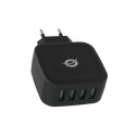 Conceptronic ALTHEA04B mobile device charger Universal Black AC Indoor
