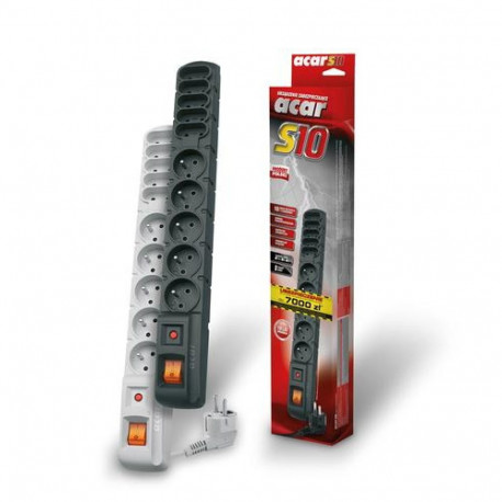 HSK DATA ALP-ACARS10---0N power extension 1.5 m 5 AC outlet(s) Indoor Black