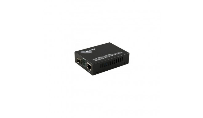 ALLNET ALL-MC104G-SFP1 network media converter 1000 Mbit/s Multi-mode, Single-mode Black