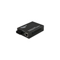 ALLNET 102459 network media converter 1000 Mbit/s Multi-mode Black