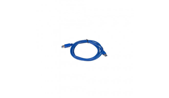 Akyga AK-USB-09 USB cable USB 3.2 Gen 1 (3.1 Gen 1) 1.8 m USB B USB A Blue