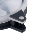 Akasa VEGAS AR7 Computer case Heatsink/Radiatior 12 cm Black, Transparent 3 pc(s)