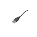 Akyga AK-DC-01 USB cable 0.8 m USB A Black