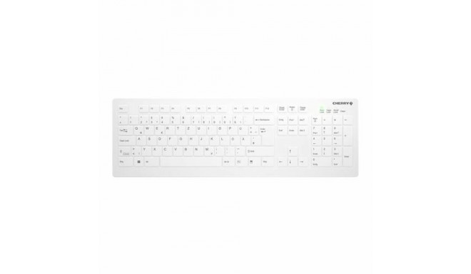 CHERRY AK-C8112 keyboard Medical RF Wireless QWERTZ German White