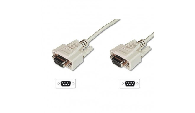 Digitus Datatransfer connection cable, D-Sub9/F - D-Sub9/F