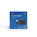 Savio AK-39 USB 3.0 - SATA III adapter for 3.5/2.5\&quot; drives with power supply - Adapter - D