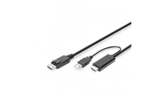 Digitus 4K HDMI Adapter Cable - HDMI to DisplayPort