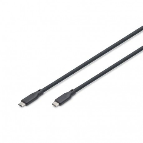 Digitus USB silicone cable, USB 40Gbps, 1m, black